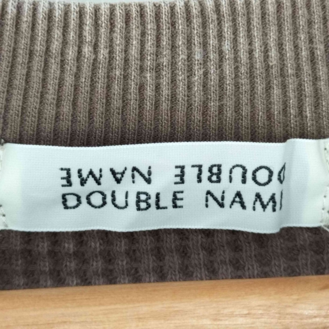 DOUBLE NAME(ダブルネーム)のDOUBLE NAME(ダブルネーム) レディース トップス レディースのトップス(トレーナー/スウェット)の商品写真