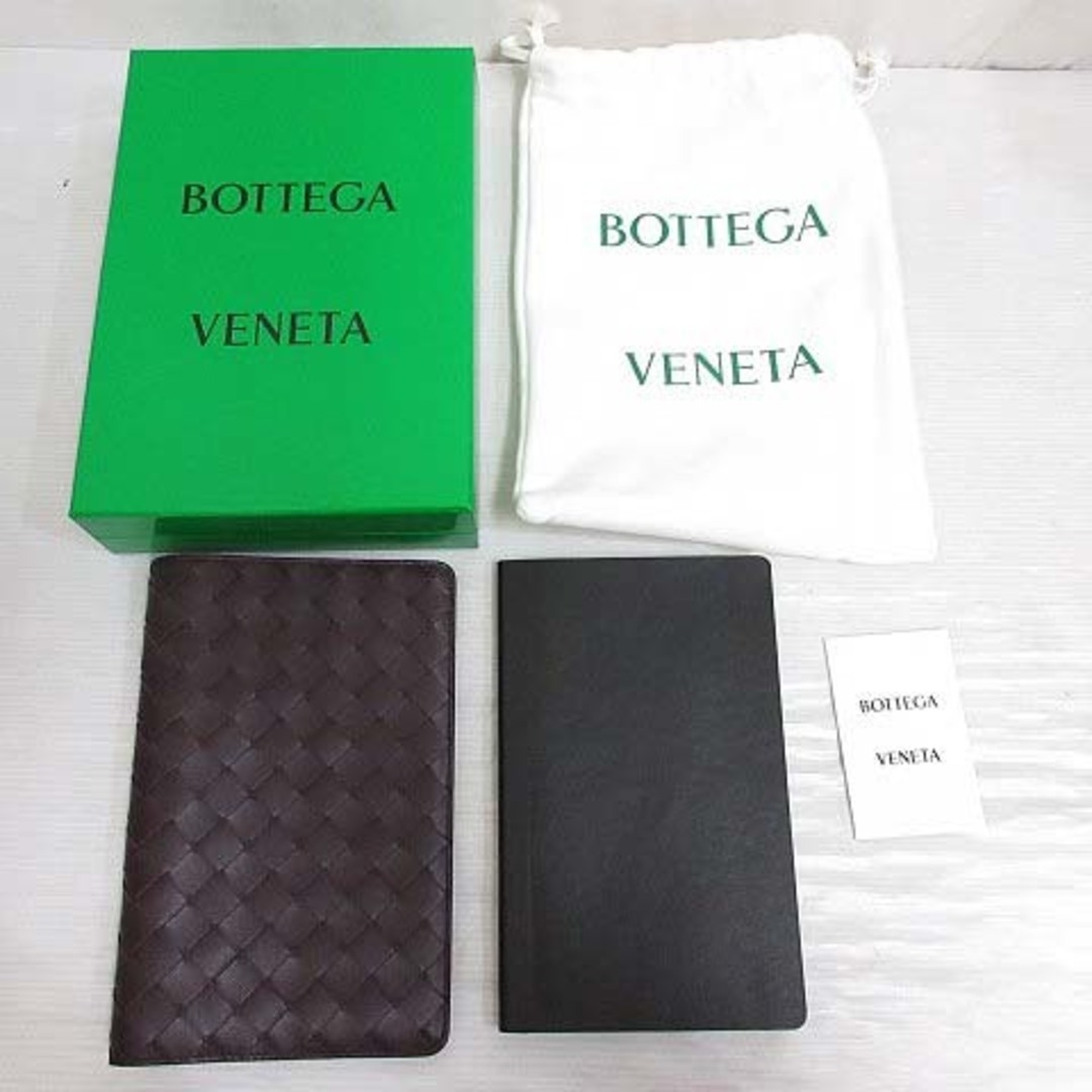 Bottega Veneta(ボッテガヴェネタ)のボッテガヴェネタ 手帳カバー ノートカバー レザー ボルドー ノート付き インテリア/住まい/日用品の文房具(その他)の商品写真