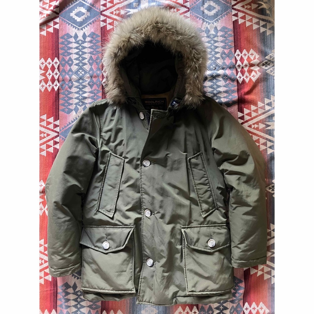 EDIFICE購入 Woolrich ダウン アークティクパーカ XS(US)