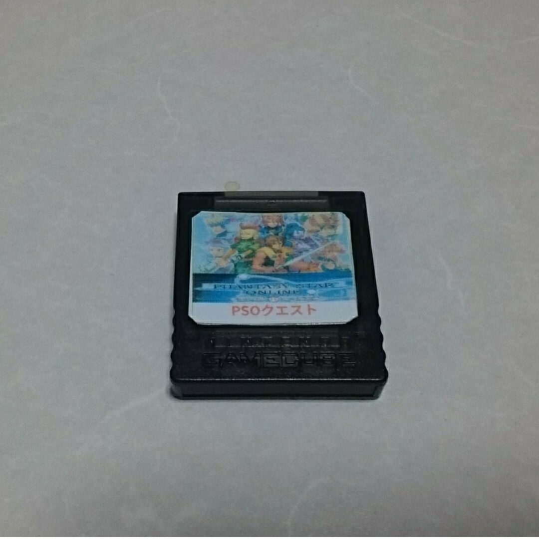 ゲームキューブ メモリーカード 251ブロック PSO 1&2 DLクエスト エンタメ/ホビーのゲームソフト/ゲーム機本体(その他)の商品写真