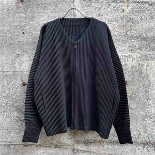 ISSEY MIYAKE - HOMME PLISSE ISSEY MIYAKE ロング丈ポロシャツの通販