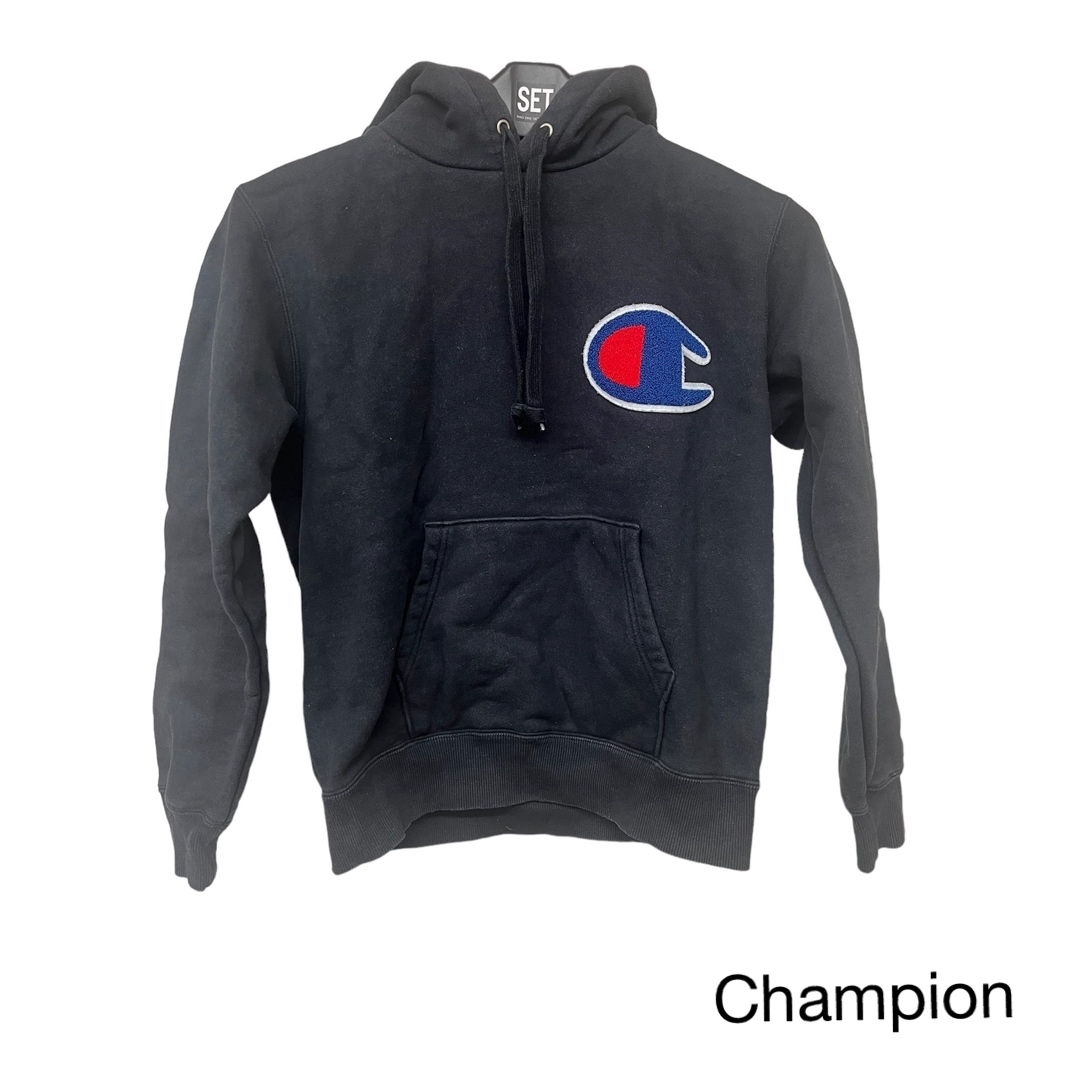 Champion(チャンピオン)のパーカー Champion チャンピオン ミディアム Ｍ ブラック系 レディースのトップス(パーカー)の商品写真