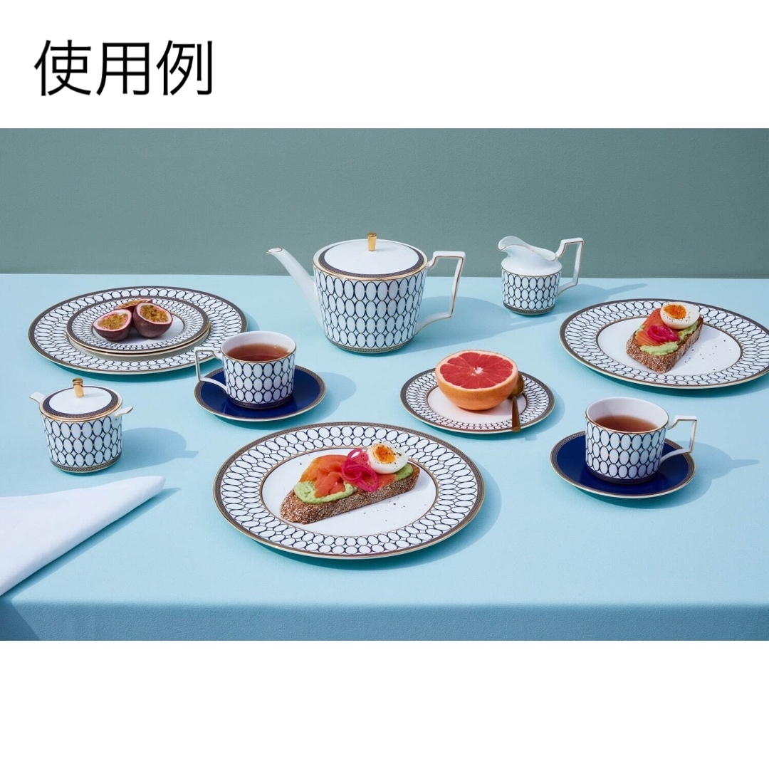 WEDGWOOD(ウェッジウッド)の新品☆WEDGWOOD ルネッサンスゴールド ペア カップ＆ソーサー エンタメ/ホビーの美術品/アンティーク(陶芸)の商品写真