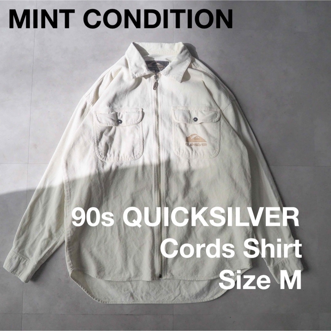 QUIKSILVER(クイックシルバー)の90s クイックシルバー コーデュロイシャツ / ビラボン Old STUSSY メンズのトップス(シャツ)の商品写真