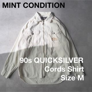 QUIKSILVER - 90s クイックシルバー コーデュロイシャツ / ビラボン Old STUSSY