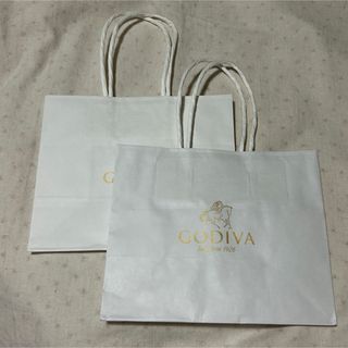 ゴディバ(GODIVA)のGODIVA 紙袋　2枚セット(ショップ袋)