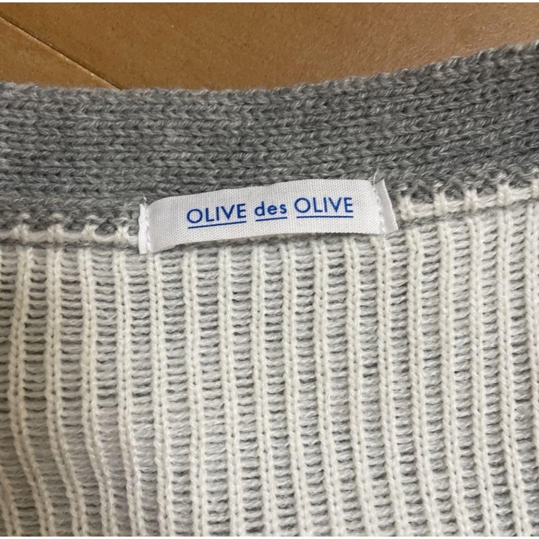 OLIVEdesOLIVE(オリーブデオリーブ)のオリーブデオリーブ　ロングカーディガン レディースのトップス(カーディガン)の商品写真