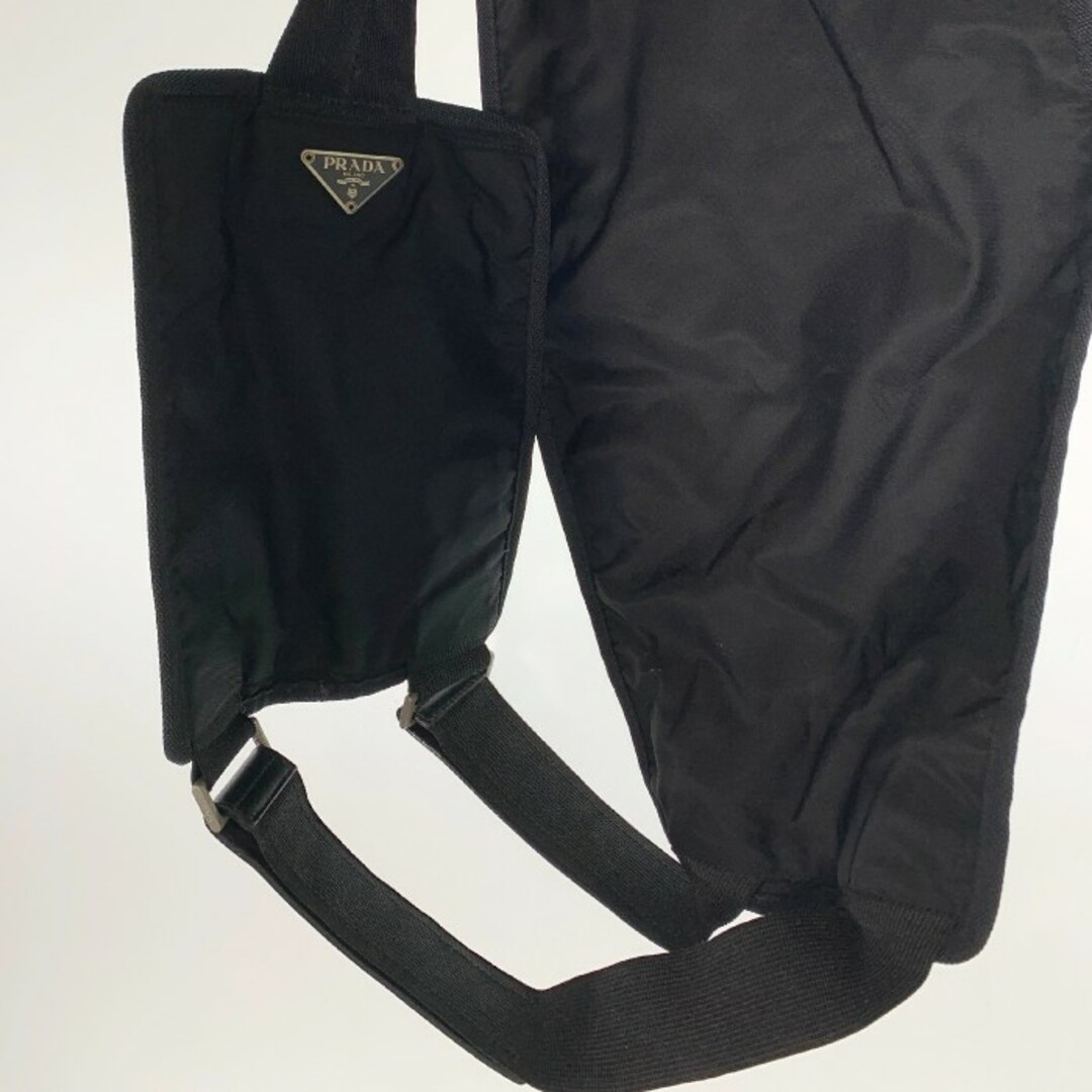 PRADA プラダ ボディバッグ ショルダー 斜め掛け ナイロン ブラック PRADA プラダ ボディバッグ ショルダー 斜め掛け ナイロン ブラック