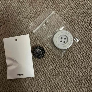 ZARA  ジェラートピケ　ボタン(各種パーツ)