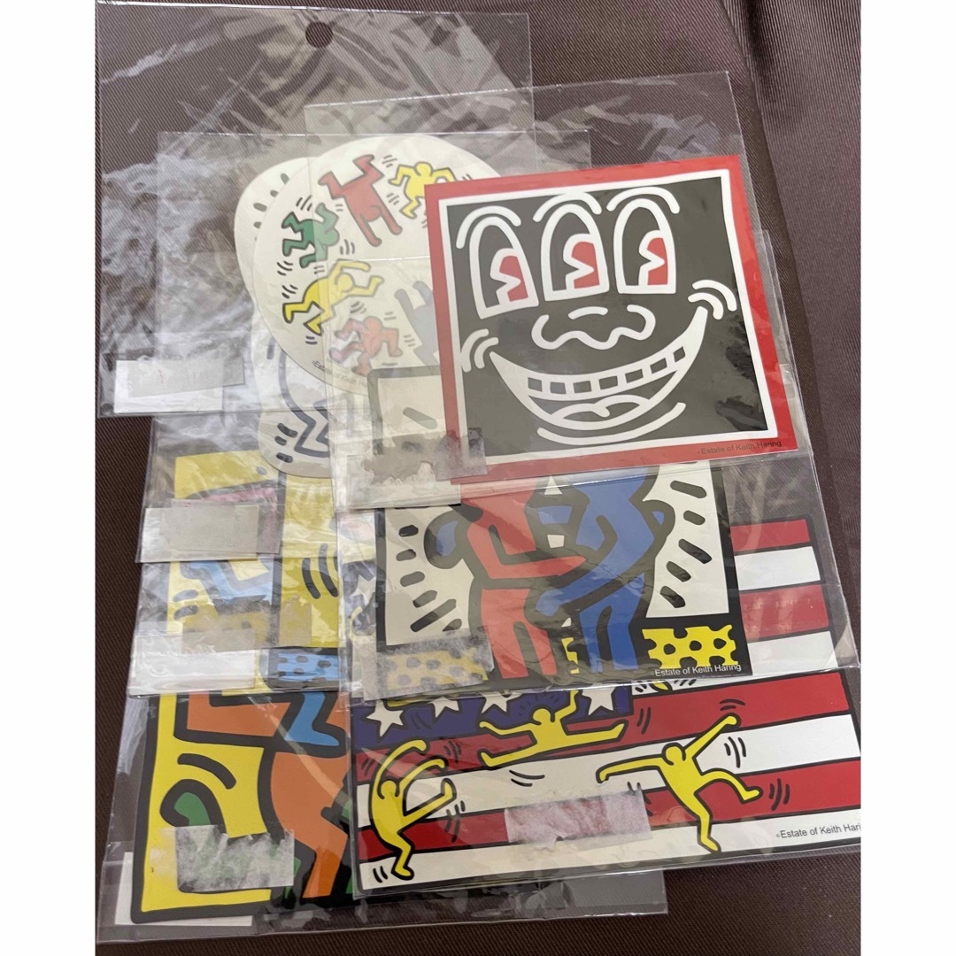 KEITH HARING(キースヘリング)の新品 キースヘリング ステッカー 7枚 セット エンタメ/ホビーのコレクション(その他)の商品写真