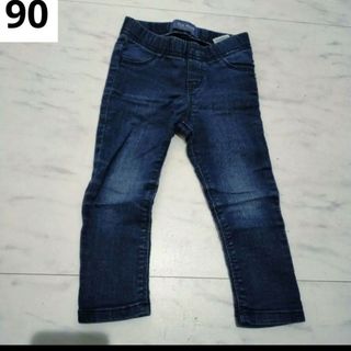 オールドネイビー(Old Navy)のストレッチパンツ　90　OLD NAVY　デニム(パンツ/スパッツ)