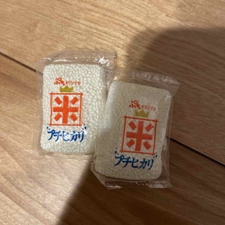 リーメント(Re-MeNT)の食玩(ぷちシリーズ)お米の袋 2個セット(ミニチュア)