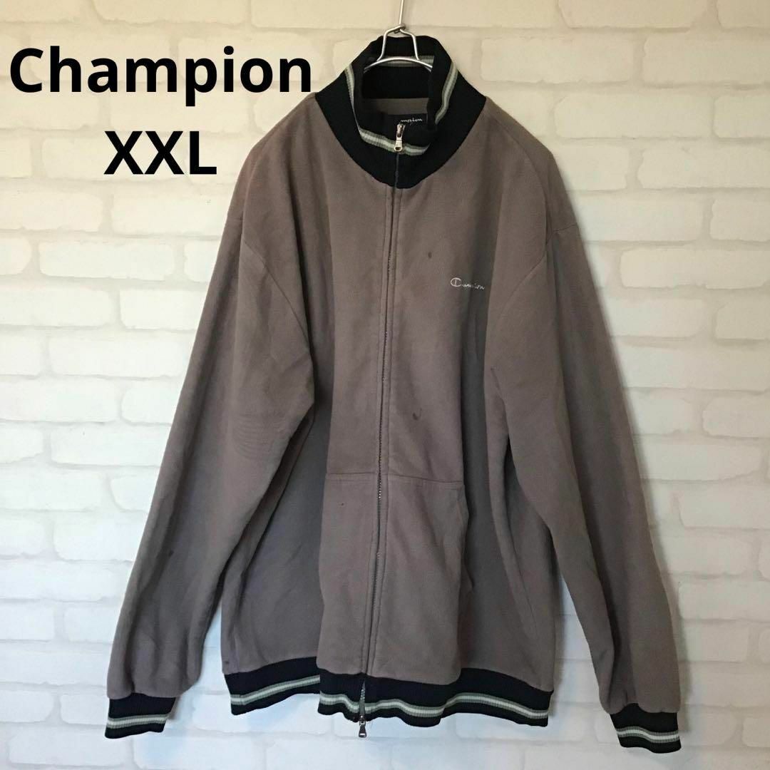 Champion(チャンピオン)のChampion  チャンピオン　フリース素材 ジップアップブルゾン　2L メンズのジャケット/アウター(ブルゾン)の商品写真