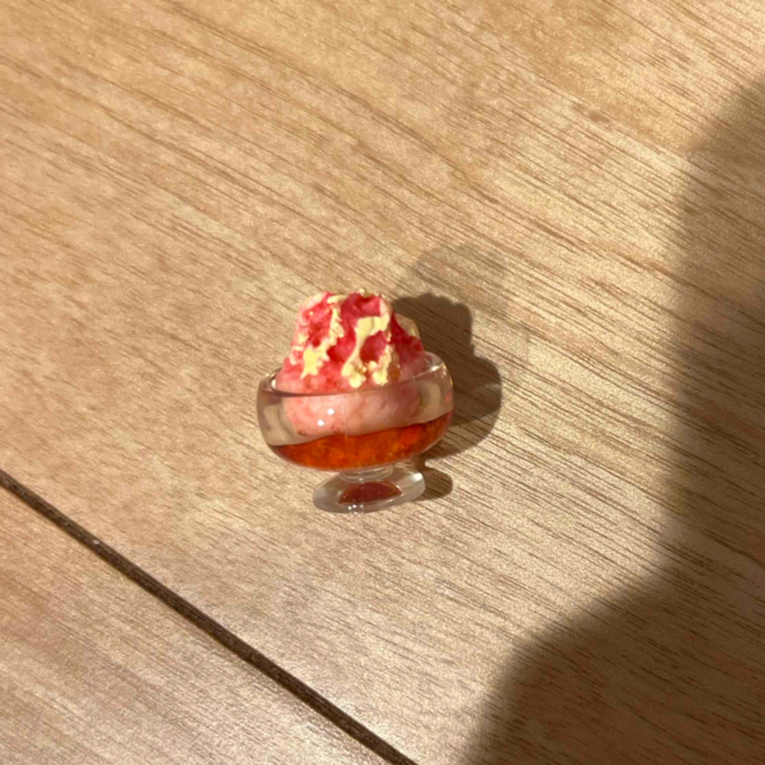 食玩 かき氷 ハンドメイドのおもちゃ(ミニチュア)の商品写真