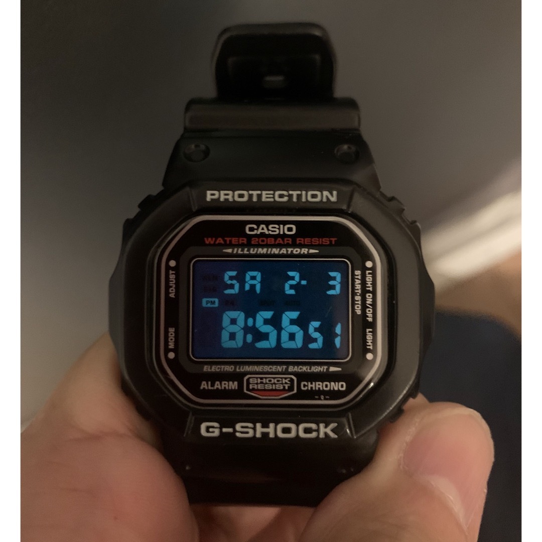 G-SHOCK(ジーショック)のCASIO G-SHOCK DW-5600ST 反転液晶　限定モデル メンズの時計(腕時計(デジタル))の商品写真