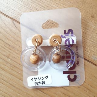 クレアーズ(claire's)の【新品　クレアーズのフープイヤリング】(イヤリング)