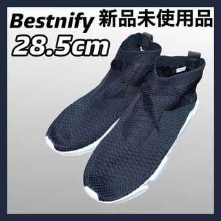 ⭐️新品⭐️Bestnify スニーカー 靴 ブラック 黒【28.5cm】メンズ(スニーカー)