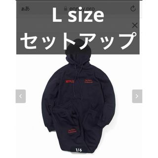 ワンエルディーケーセレクト(1LDK SELECT)のNetflix ENNOY スタイリスト私物 HOODIE+PANTS L(パーカー)