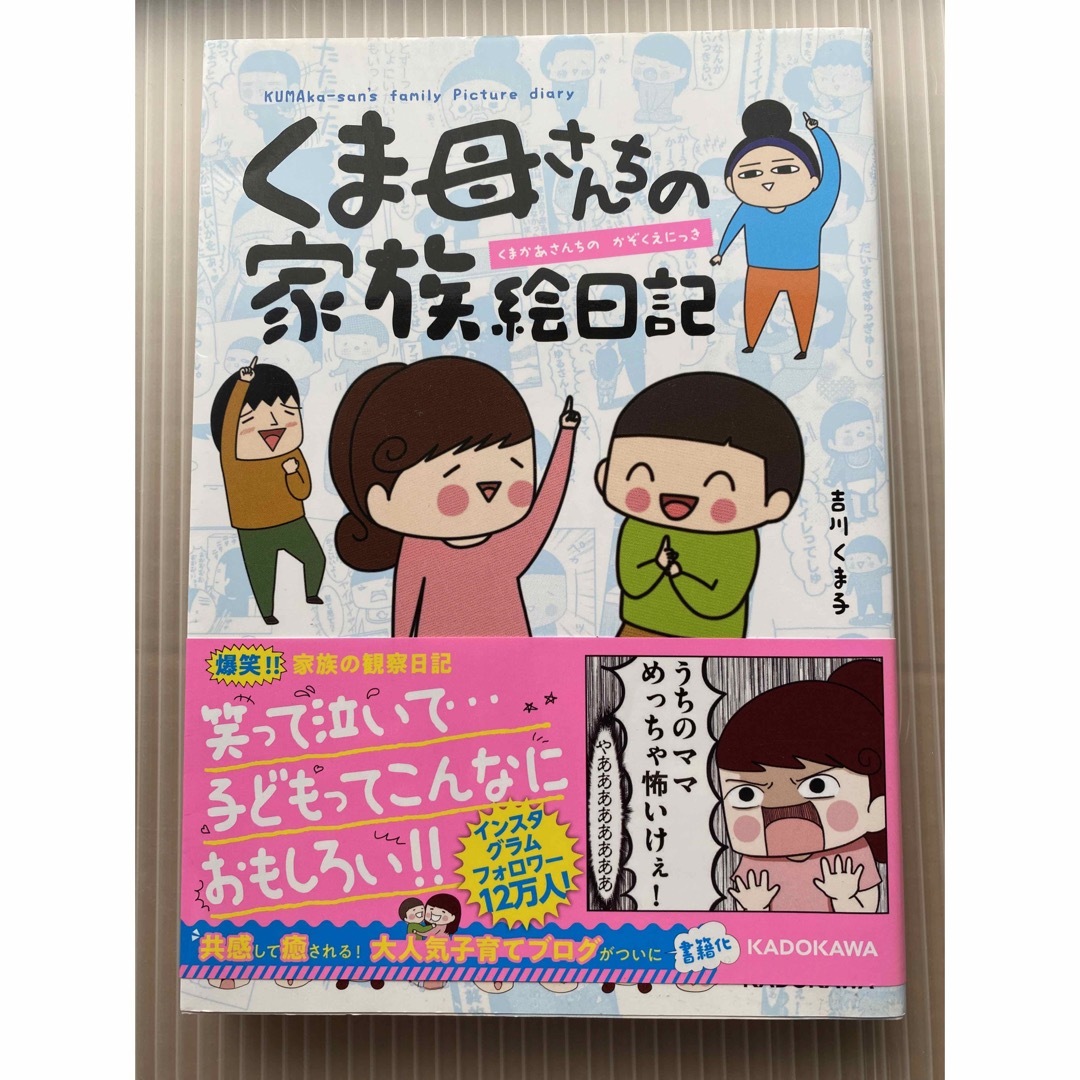 くま母さんちの家族絵日記 エンタメ/ホビーの本(住まい/暮らし/子育て)の商品写真