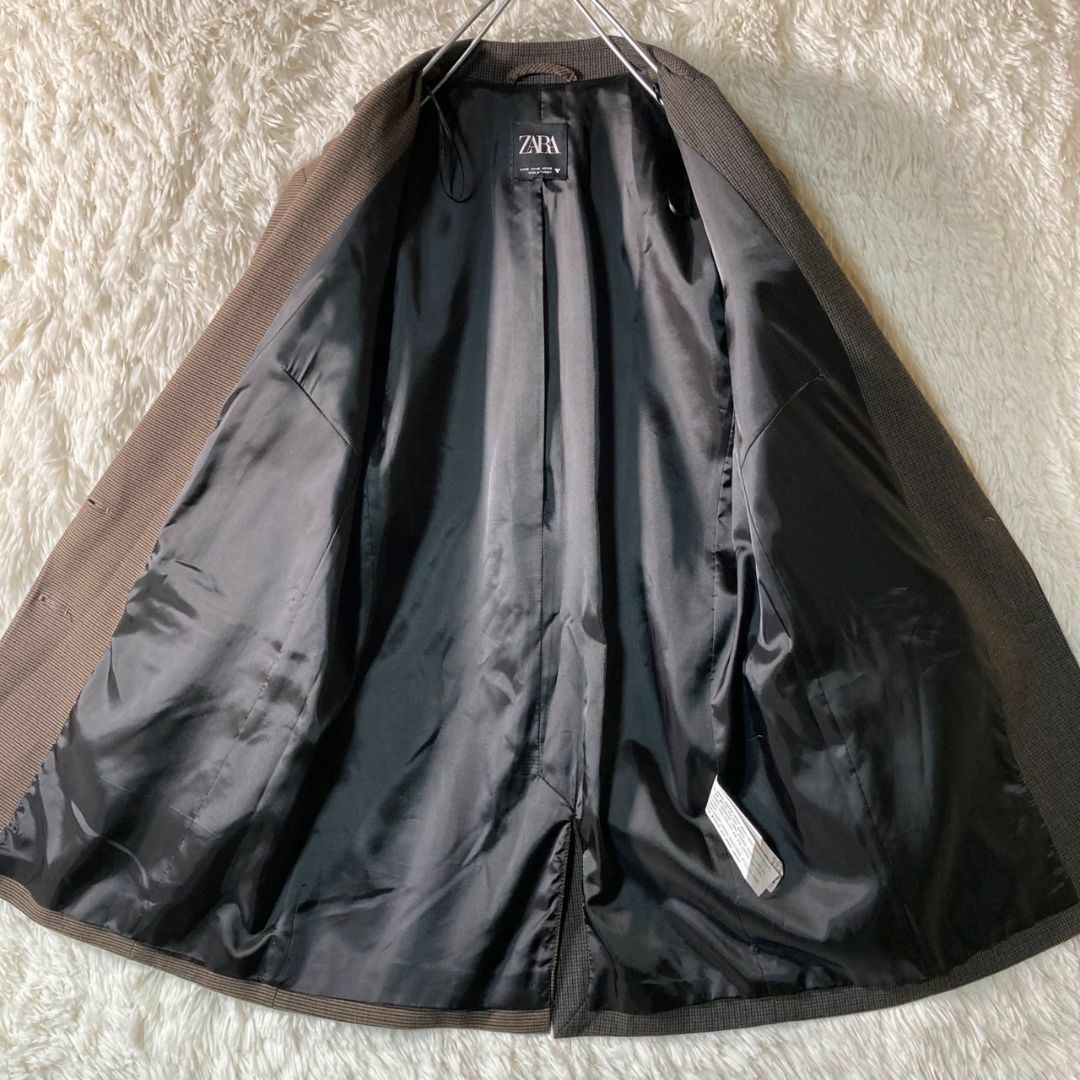 ZARA - 美品 ZARA ザラ バイカラー テーラードジャケット XSの ZARA - 美品 ZARA ザラ バイカラー テーラードジャケット XSの