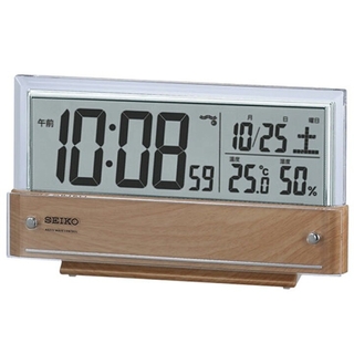 セイコー(SEIKO)のセイコー ( SEIKO ) 　電波 目覚まし 時計　デジタル(置時計)