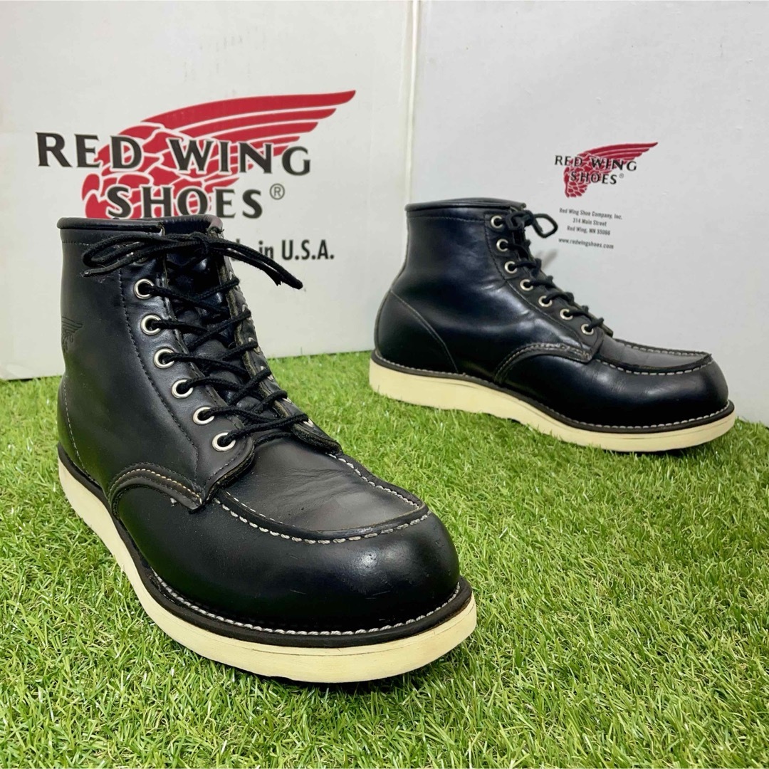 REDWING(レッドウィング)の【安心品質0235】廃盤8130レッドウイング送料無料26-27旧羽タグ　ブーツ メンズの靴/シューズ(ブーツ)の商品写真