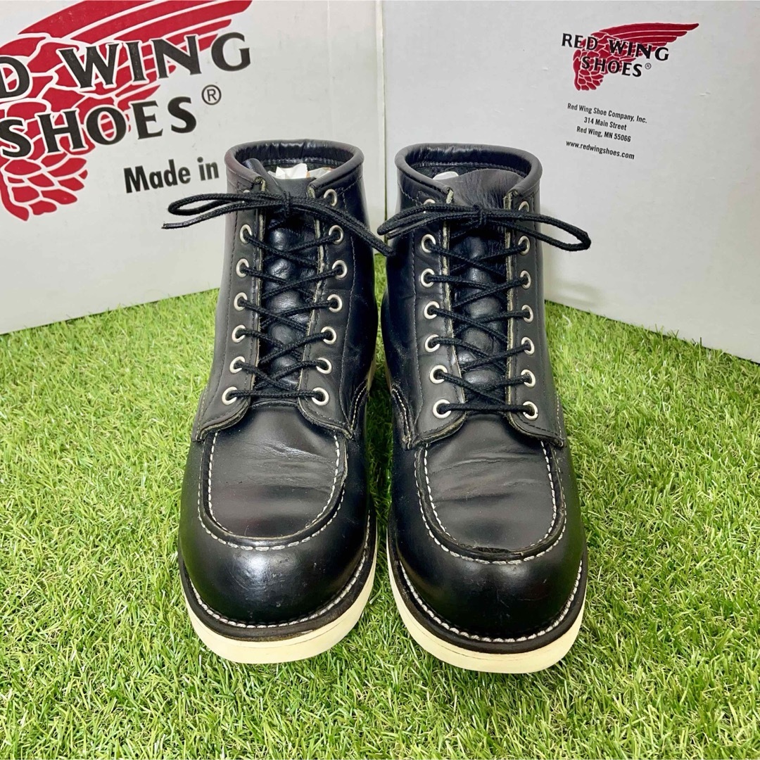 REDWING(レッドウィング)の【安心品質0235】廃盤8130レッドウイング送料無料26-27旧羽タグ　ブーツ メンズの靴/シューズ(ブーツ)の商品写真