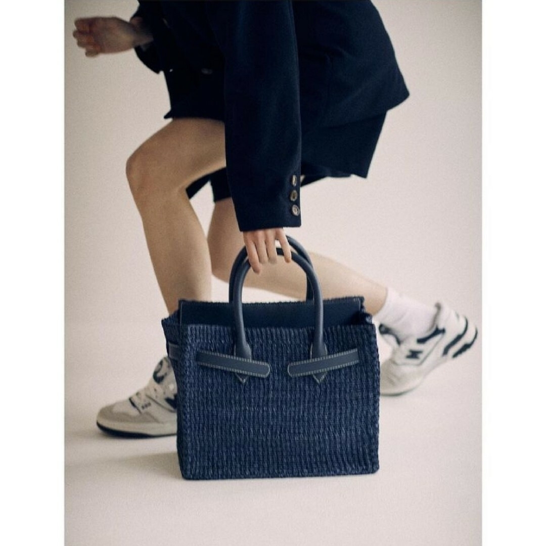 SEA(シー)の【美品】完売限定色☆SEA BASKET BAG M かごバーキン ロンハーマン レディースのバッグ(ハンドバッグ)の商品写真