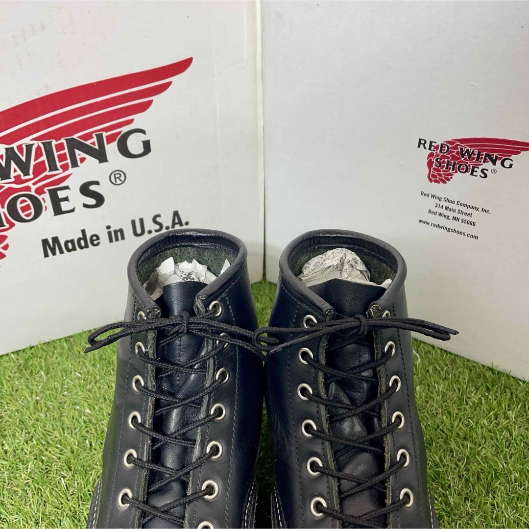 REDWING(レッドウィング)の【安心品質0237】廃盤8179レッドウイング送料無料26-27旧羽タグ　ブーツ メンズの靴/シューズ(ブーツ)の商品写真