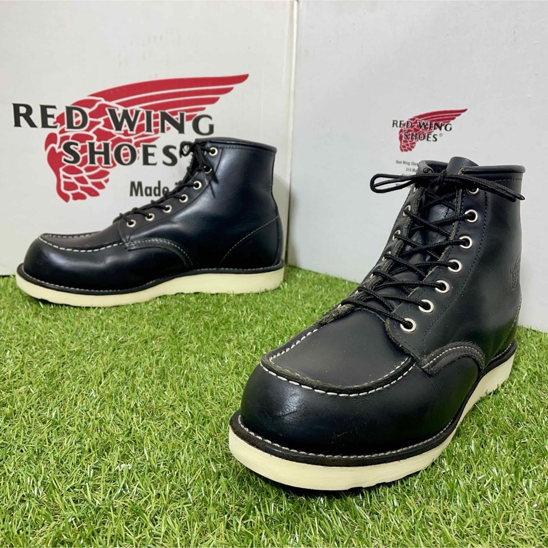 REDWING(レッドウィング)の【安心品質0237】廃盤8179レッドウイング送料無料26-27旧羽タグ　ブーツ メンズの靴/シューズ(ブーツ)の商品写真