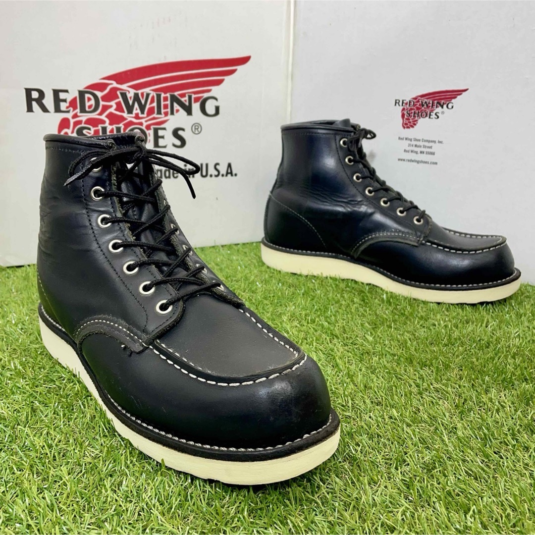 REDWING(レッドウィング)の【安心品質0237】廃盤8179レッドウイング送料無料26-27旧羽タグ　ブーツ メンズの靴/シューズ(ブーツ)の商品写真