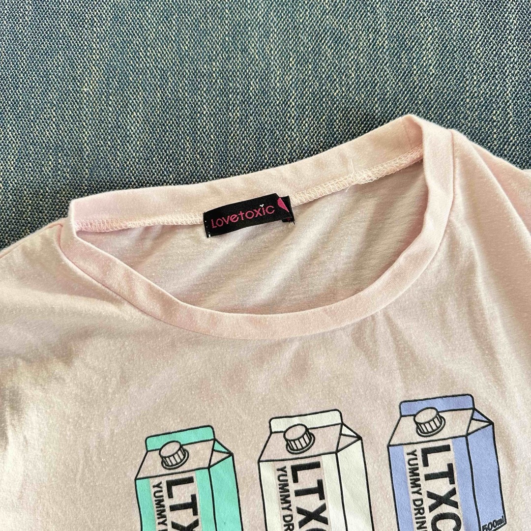 lovetoxic(ラブトキシック)のLovetoxic ラブトキシック半袖Tシャツ Lサイズ キッズ/ベビー/マタニティのキッズ服女の子用(90cm~)(Tシャツ/カットソー)の商品写真