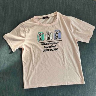 ラブトキシック(lovetoxic)のLovetoxic ラブトキシック半袖Tシャツ Lサイズ(Tシャツ/カットソー)