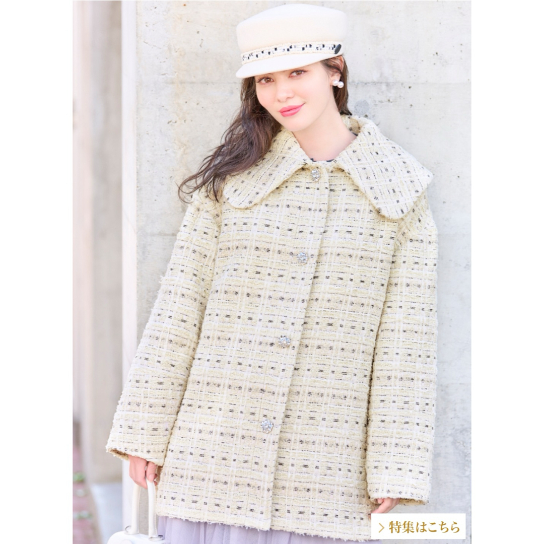 ☆今だけお得価格☆新品 Chesty チェスティ ツイードビッグ ☆今だけお得価格☆新品 Chesty チェスティ ツイードビッグ