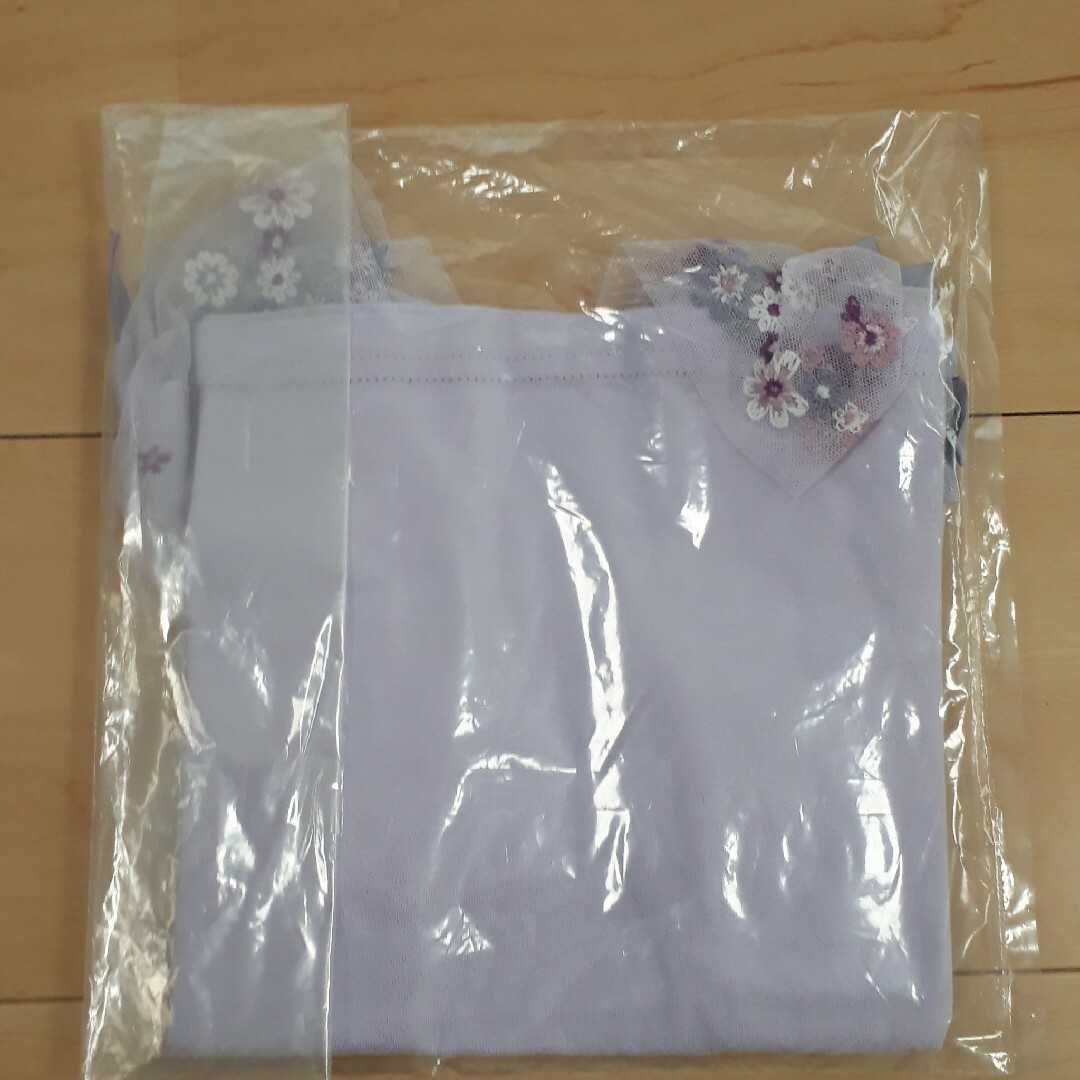 anyFAM(エニィファム)のanyFAM フラワーチュール 半袖 Tシャツ 110 キッズ/ベビー/マタニティのキッズ服女の子用(90cm~)(Tシャツ/カットソー)の商品写真