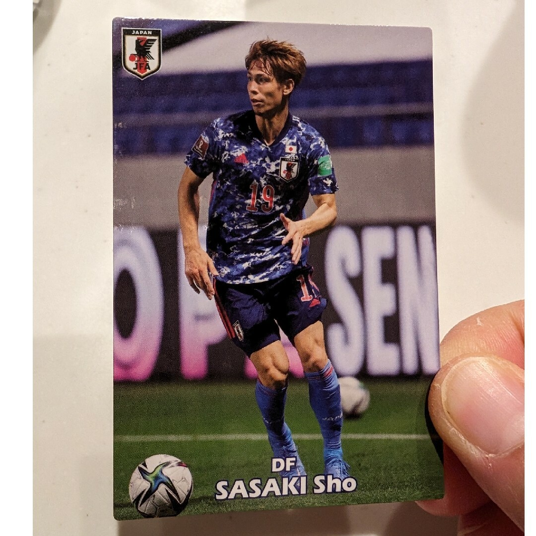 カルビー(カルビー)のCalbee　サッカー　カード　佐々木翔 エンタメ/ホビーのタレントグッズ(スポーツ選手)の商品写真