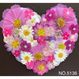 新作☆可愛い押し花素材セット☆ハンドメイド(各種パーツ)