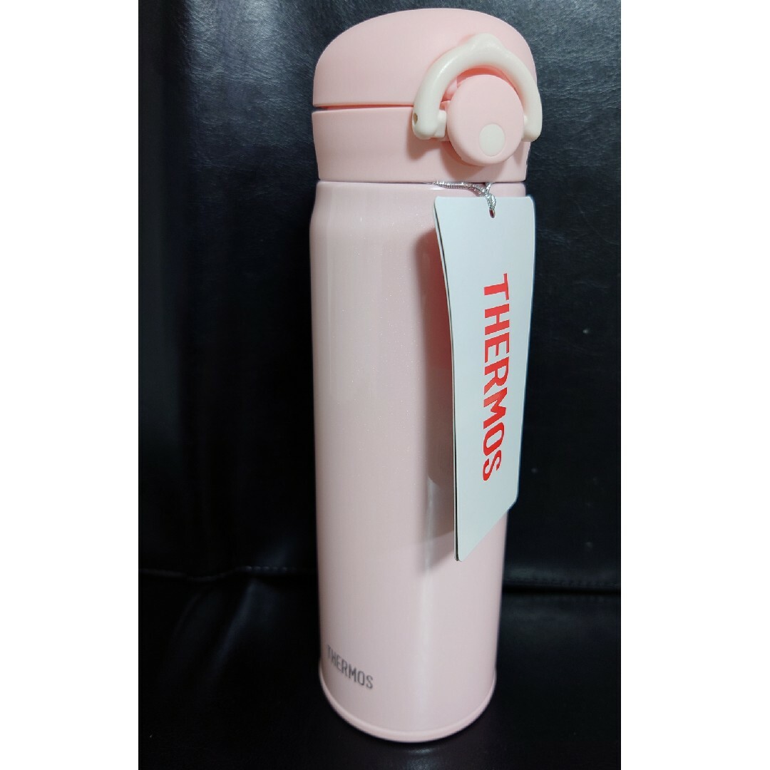 THERMOS(サーモス)の即決OK！新品未使用　サーモスケータイマグ　シェルピンク　0.5l 箱無し！ インテリア/住まい/日用品のキッチン/食器(弁当用品)の商品写真