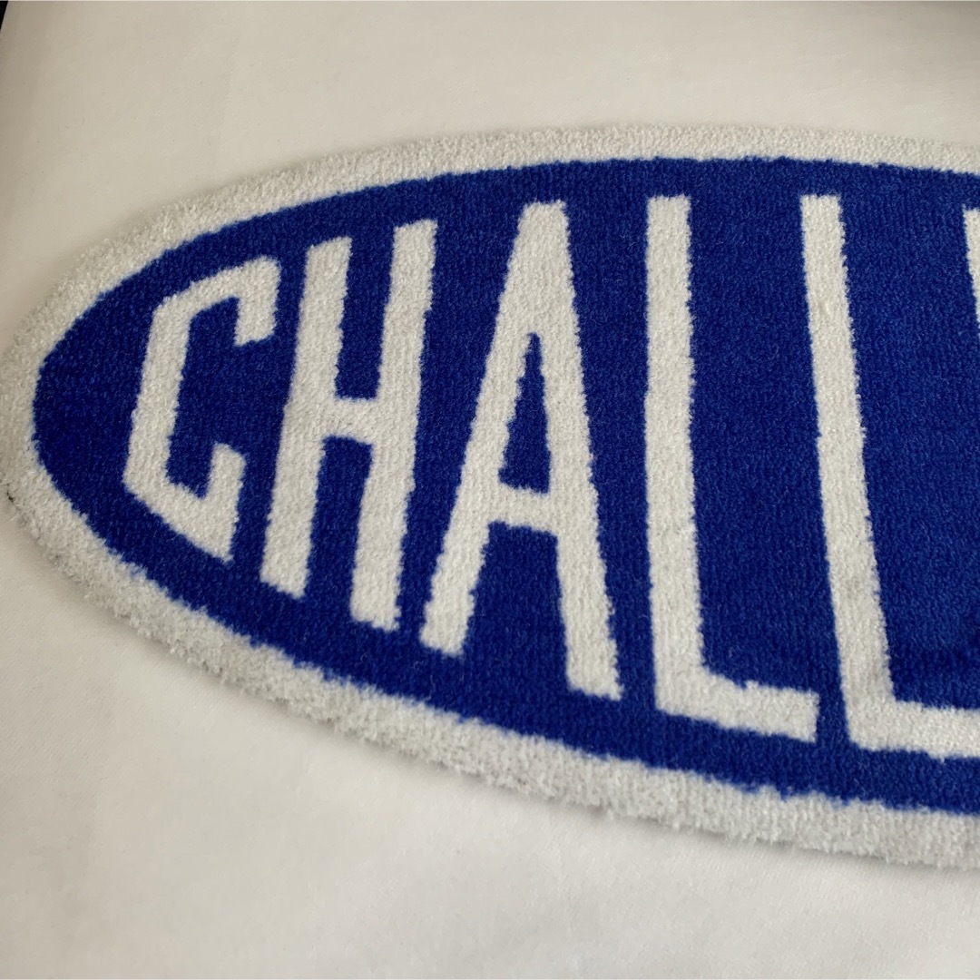 NEIGHBORHOOD - 青【CHALLENGER】OVAL LOGO MAT／新品未使用品／送料込