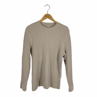 ザラ(ZARA)のZARA(ザラ) RIBBED SWEATER リブクルーネックセーター メンズ(ニット/セーター)