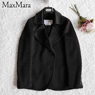 マックスマーラ(Max Mara)の美品◆MaxMara◆カシミヤ100%　クチートアマーノ　ダブルフェイスコート(ロングコート)