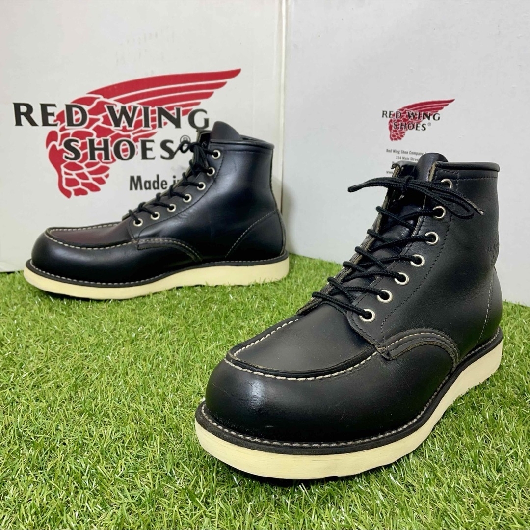 REDWING(レッドウィング)の【安心品質0238】廃盤8130レッドウイング送料無料8.5DブーツUSA メンズの靴/シューズ(ブーツ)の商品写真