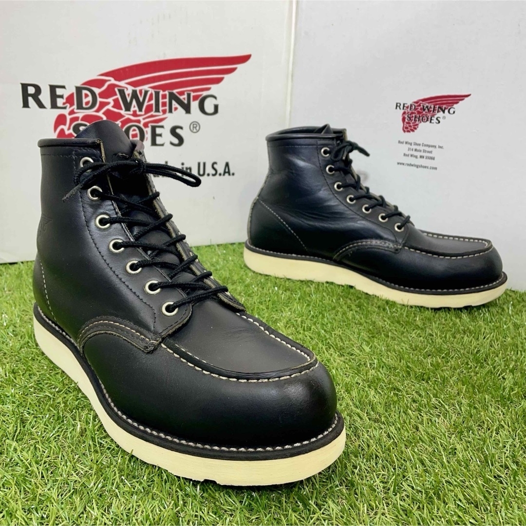 REDWING(レッドウィング)の【安心品質0238】廃盤8130レッドウイング送料無料8.5DブーツUSA メンズの靴/シューズ(ブーツ)の商品写真