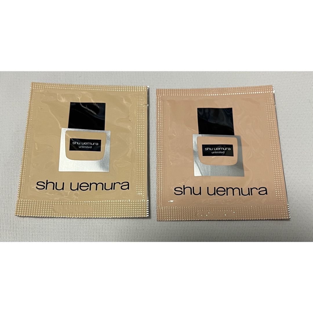 shu uemura(シュウウエムラ)のshu uemura ファンデーション サンプル コスメ/美容のベースメイク/化粧品(ファンデーション)の商品写真