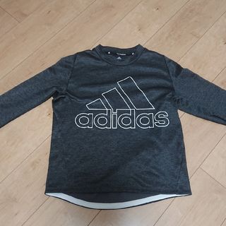 アディダス(adidas)のアディダス トレーナー スウェット 160 チャコールグレー(Tシャツ/カットソー)