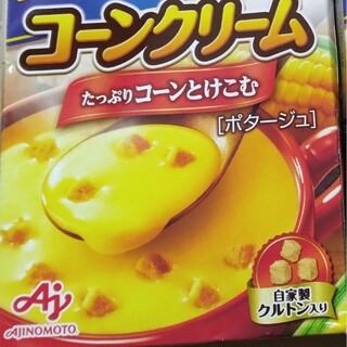 アジノモト(味の素)のクノール　カップスープ　コーンクリーム　18袋(インスタント食品)