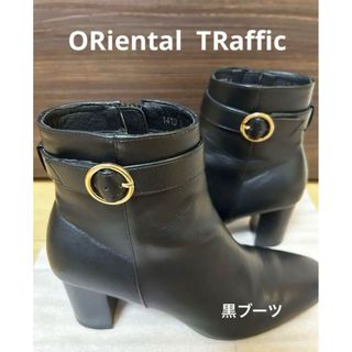 オリエンタルトラフィック　黒ブーツLサイズ(ブーツ)