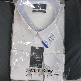 セヴィルロウ(Savile Row)のSAVILE ROW 長袖ワイシャツ　白(シャツ)