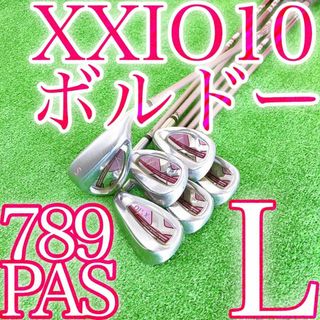 ゼクシオ(XXIO)のカ19★MP1000L ボルドー ゼクシオテン 6本レディースアイアンセット L(クラブ)