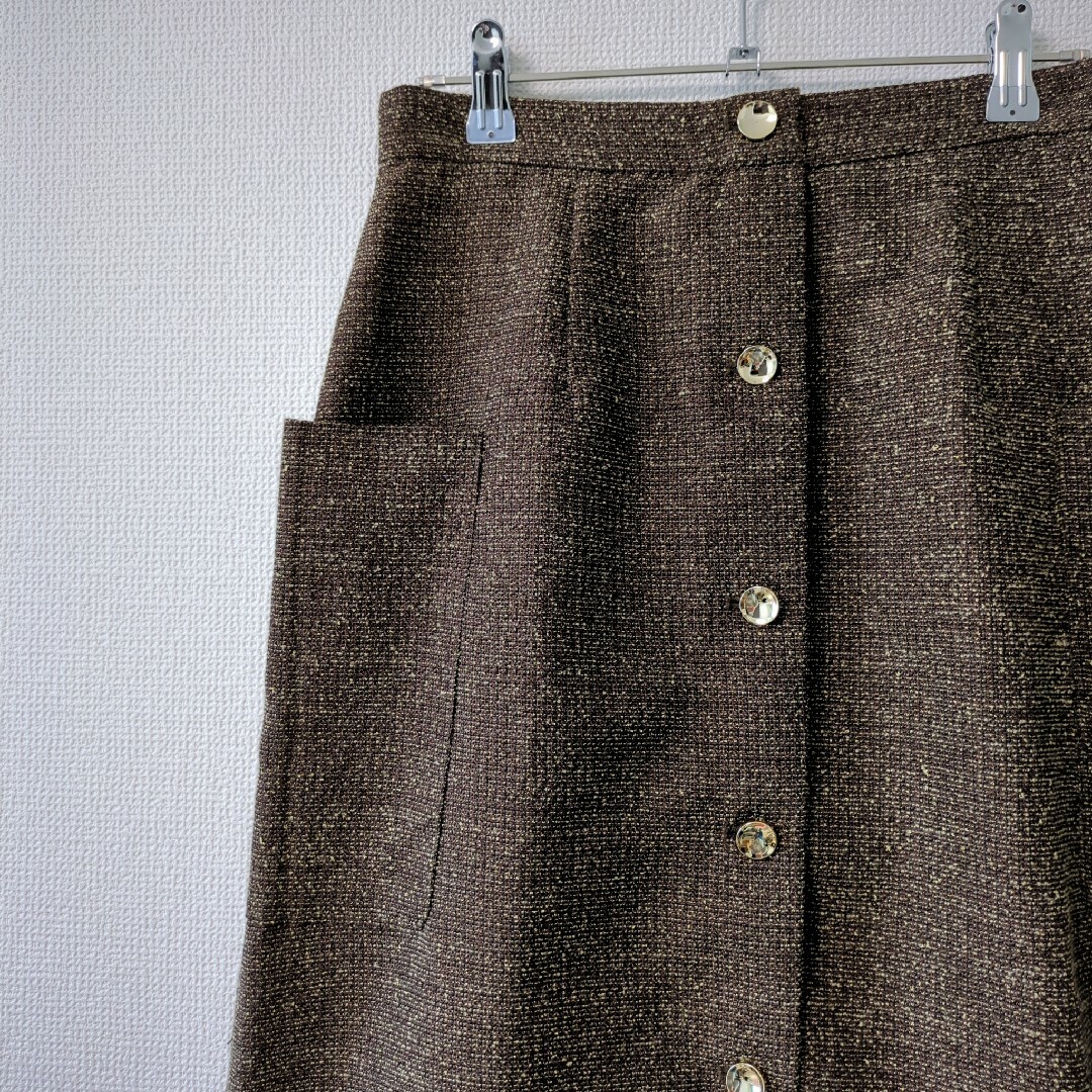Techichi(テチチ)の新品 Techichi テチチ ツイードタイトスカート レディースのスカート(ロングスカート)の商品写真